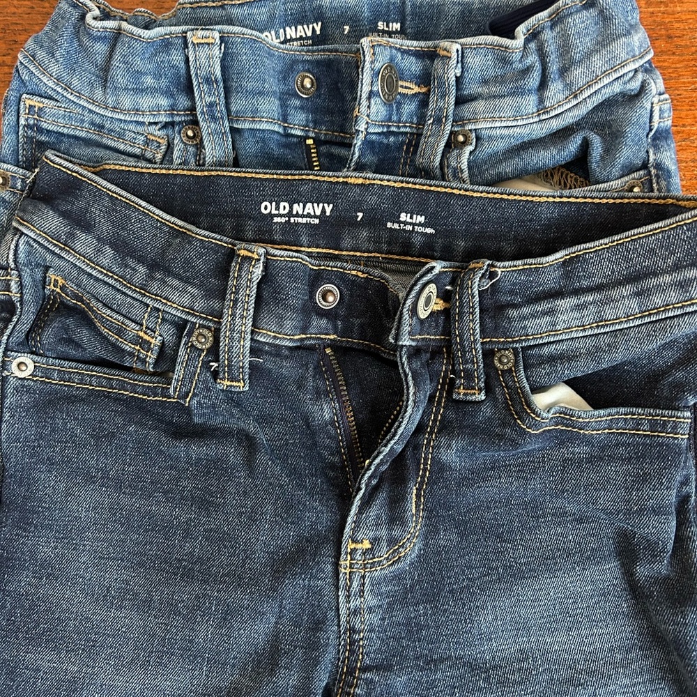 Old Navy Boys Blue Jeans Bundle